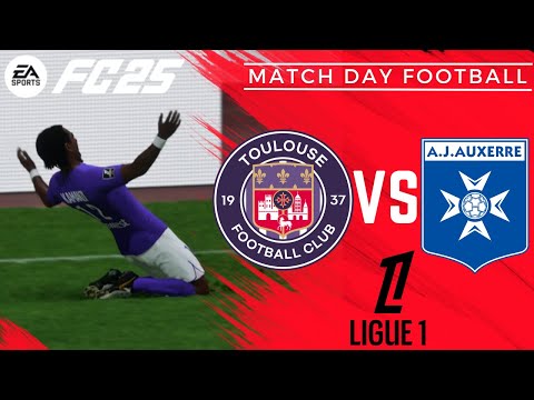 Ligue 1 Showdown: Toulouse Battles Auxerre in EA FC 25! 🔥⚽