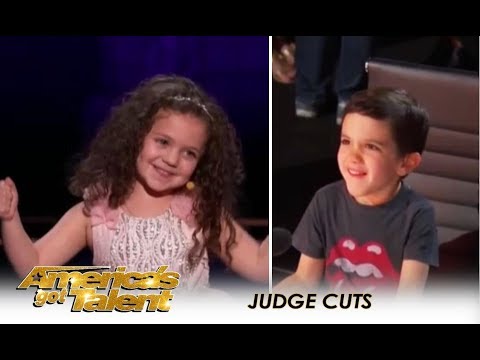 Sophie Fatu: Simon Sets Up His Son Eric With YOUNGEST Contestant Ever! | America&#039;s Got Talent