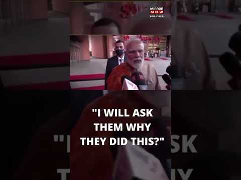 &quot;Oh My God&quot;: Watch PM Modi&#039;s Epic Reply To Reporters| #PMModi #Shorts