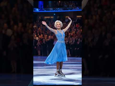 WOMEN perform perfect ice scatting on AMERICA GOT TALENT STAGE