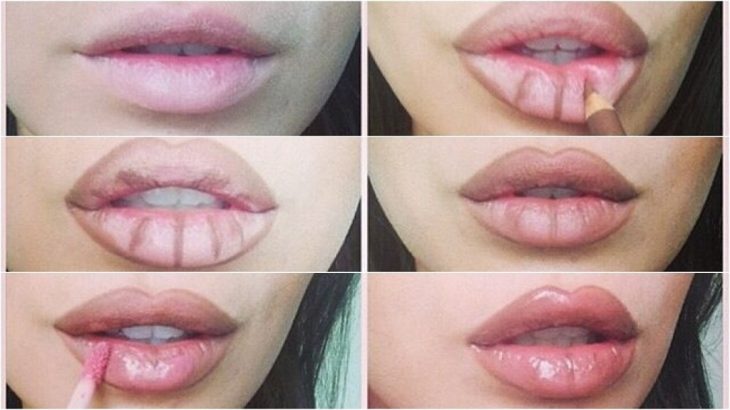 Kylie Jenner inspirou maquiagem labial 