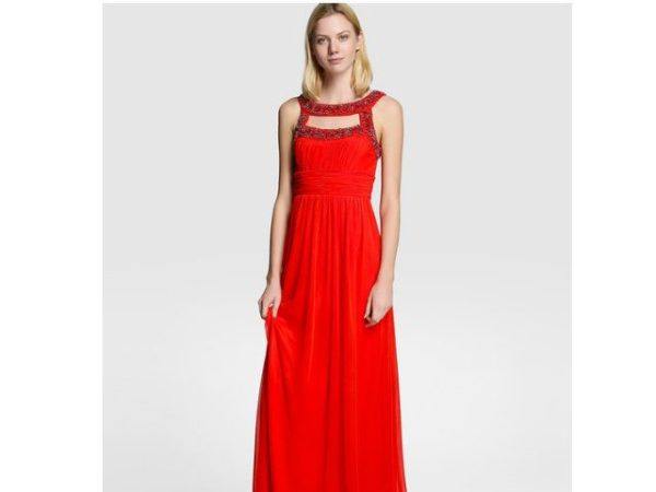 vestido-de-festa vermelho-longo-fácil-usar-2016