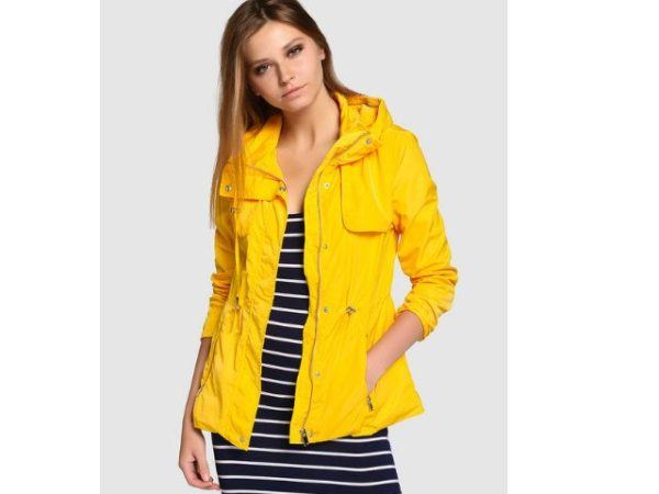 jaqueta amarela fácil de usar