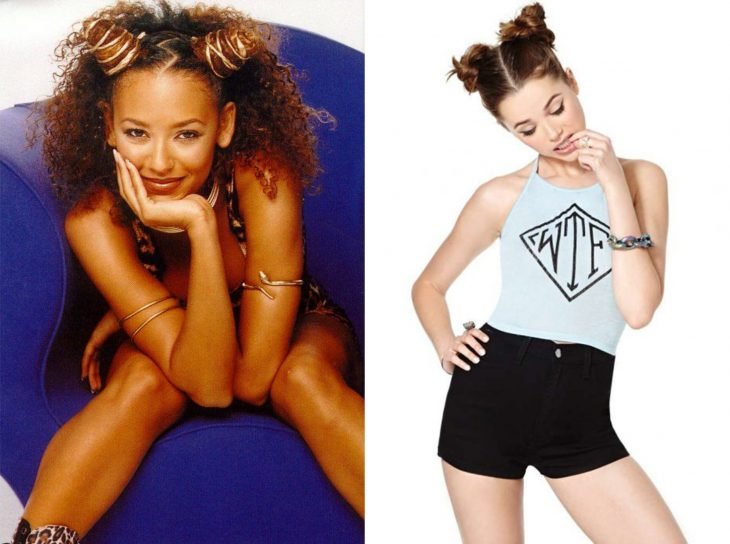 antes e depois da moda dos anos 90 