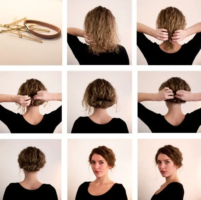 tutorial de penteados de cabelo curto