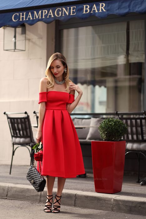 vestido vermelho vestido
