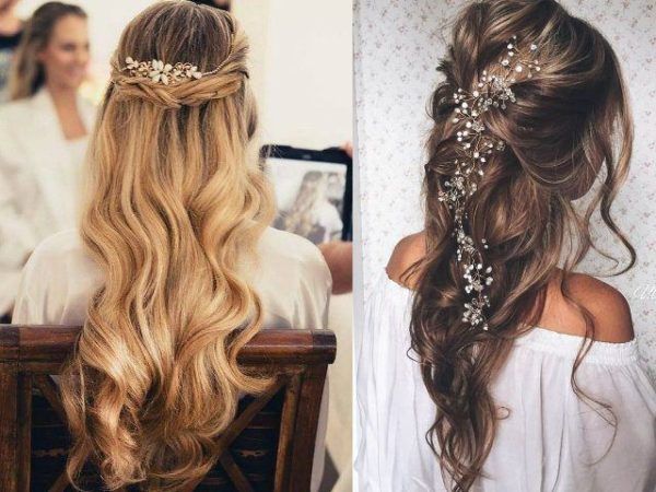 penteados com ondas-2016-longo-ornamento