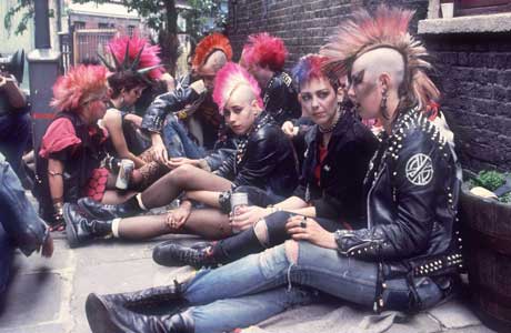 punk da moda dos anos 80