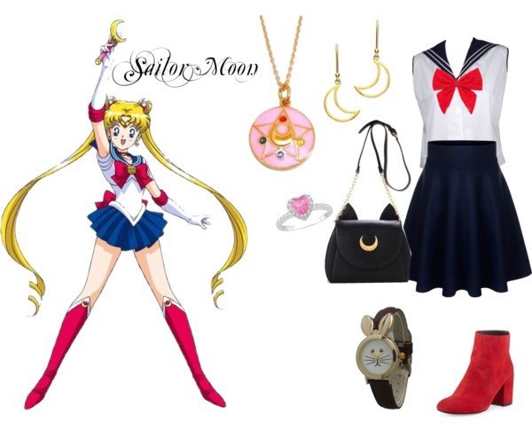 Roupa inspirada em Sailor Moon