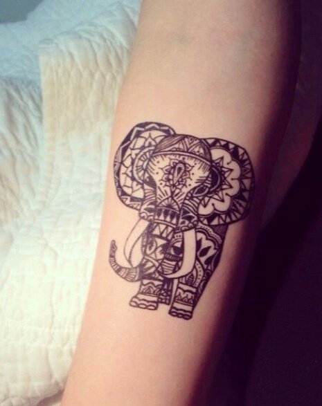 Tatuagem de elefante 