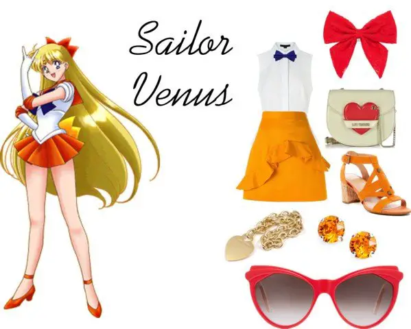 Roupa inspirada em Sailor Venus