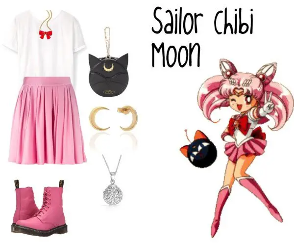 Roupa inspirada em Sailor Chibi Moon