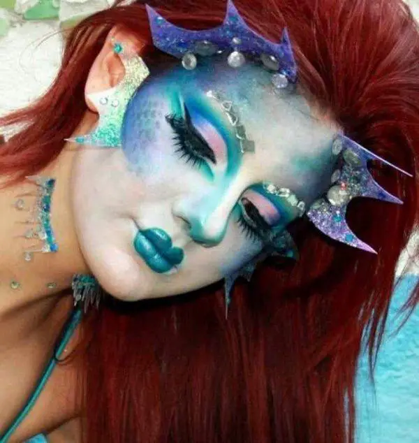 fantasia-maquiagem-carnaval-2015-criatura marinha