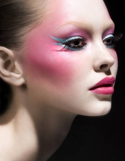 maquiagem-de-fantasia-carnaval-2015-maçãs do rosto-rosas
