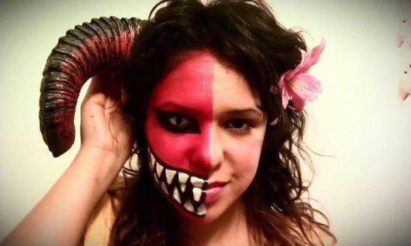 fantasia-maquiagem-para-carnaval-2016-anjo-e-demônio-idéias de maquiagem