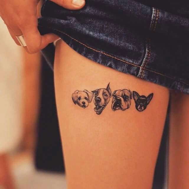 Tatuagem de cachorro 