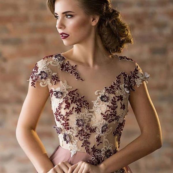 vestidos de noiva-civil-casamento-estampa floral instagram