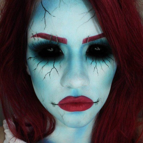 maquiagem-halloween-noiva-cadáver-assustador