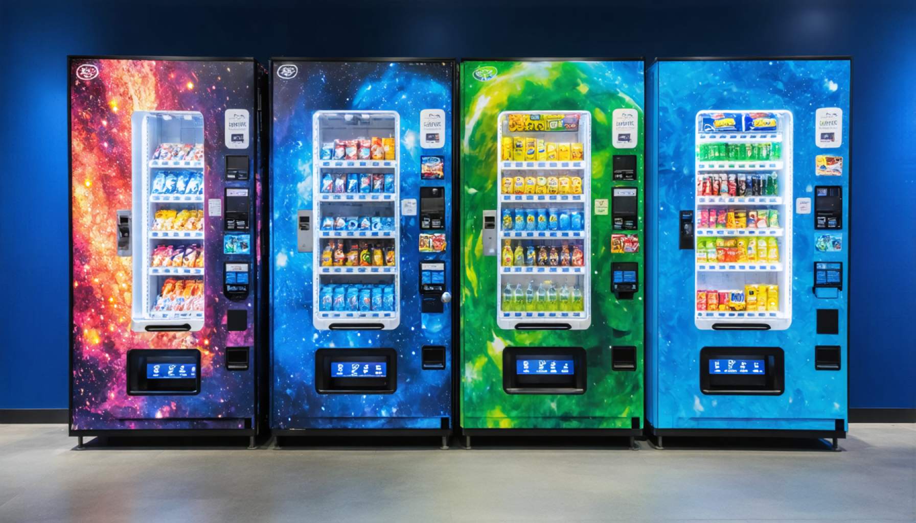 Vending Machines Transform into a Vibrant Canvas: The Stunning Wall Art at Osaka Expo Captivates Visitors