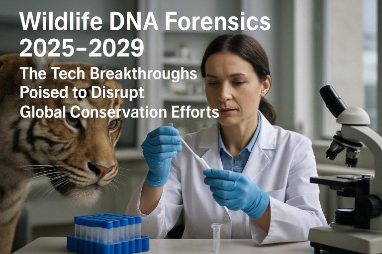 Forenses de ADN de vida silvestre 2025–2029: Los avances tecnológicos listos para interrumpir los esfuerzos globales de conservación